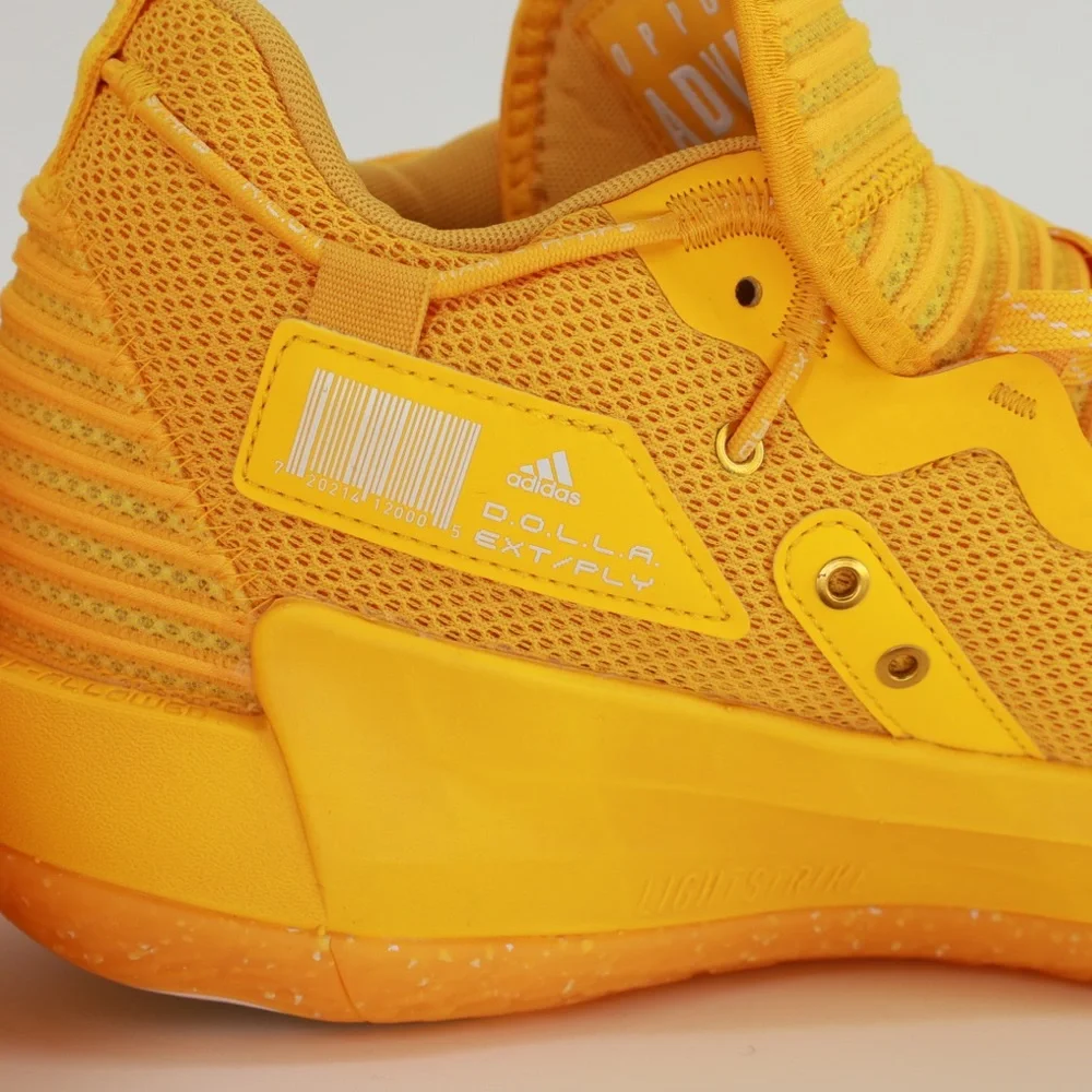 Adidas Dame‎ 7 EXTPLY Opponent Advisory Solar Yellow Basketball Shoes SZ 14 NWOB